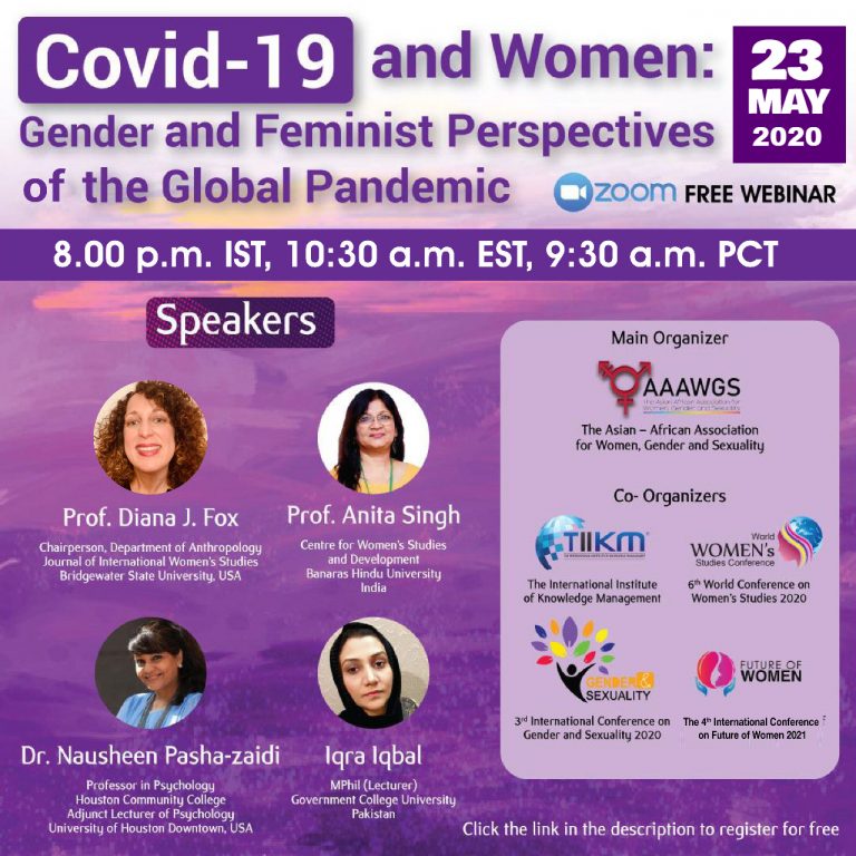 covid – 19 and women: gender and feminist perspectives on the global pandemic