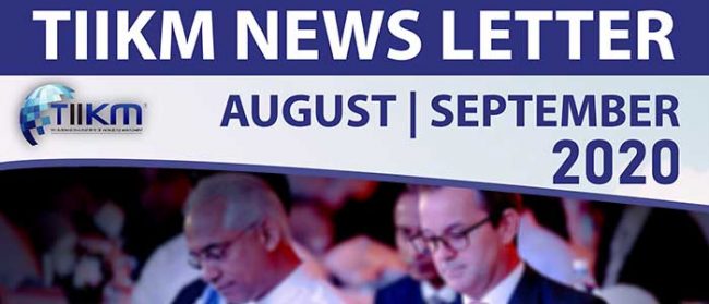 tiikm news letter august and september 2020